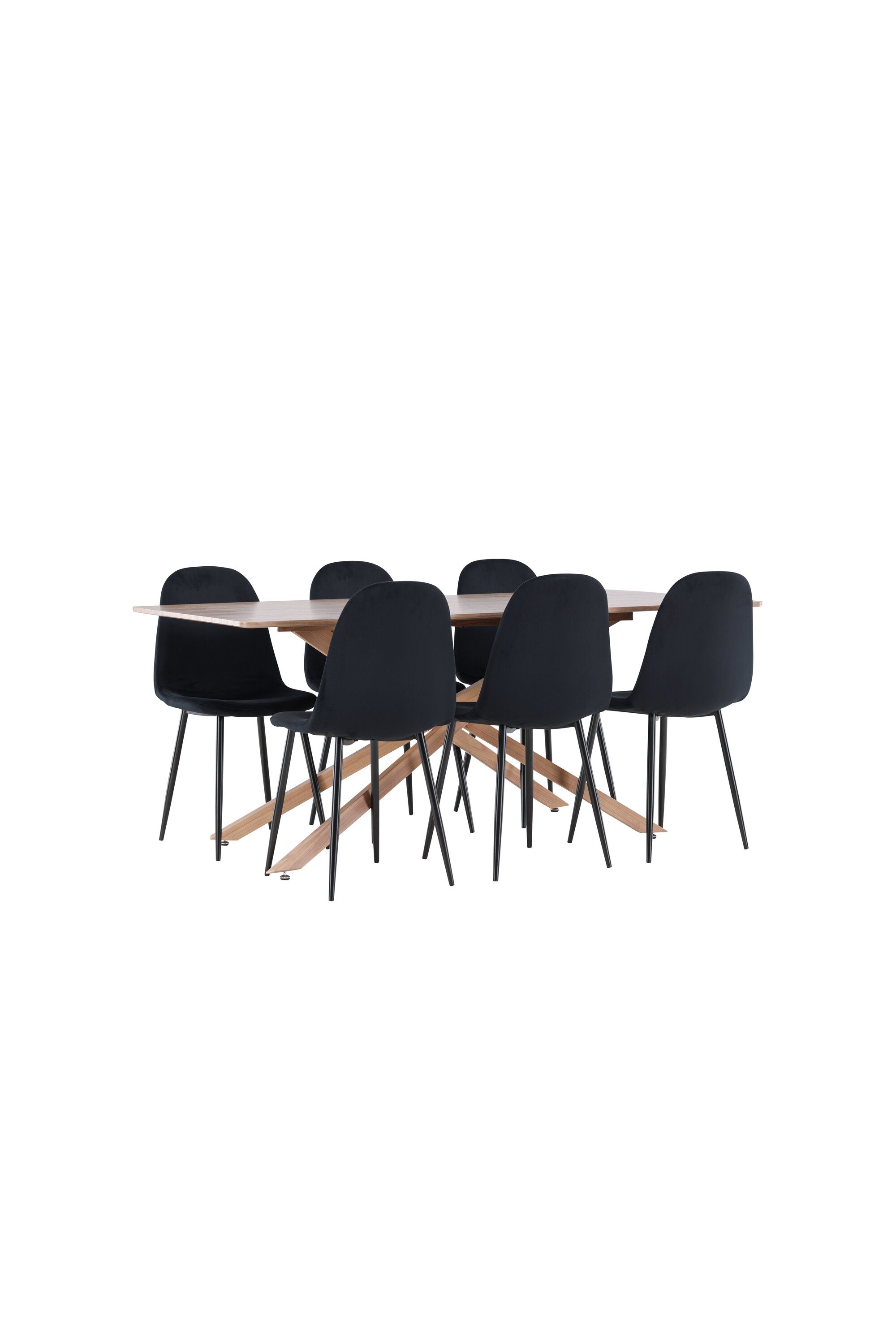 Piazza Matbord med Polar Matstol-GR Dining Set-Venture Home-peaceofhome.se