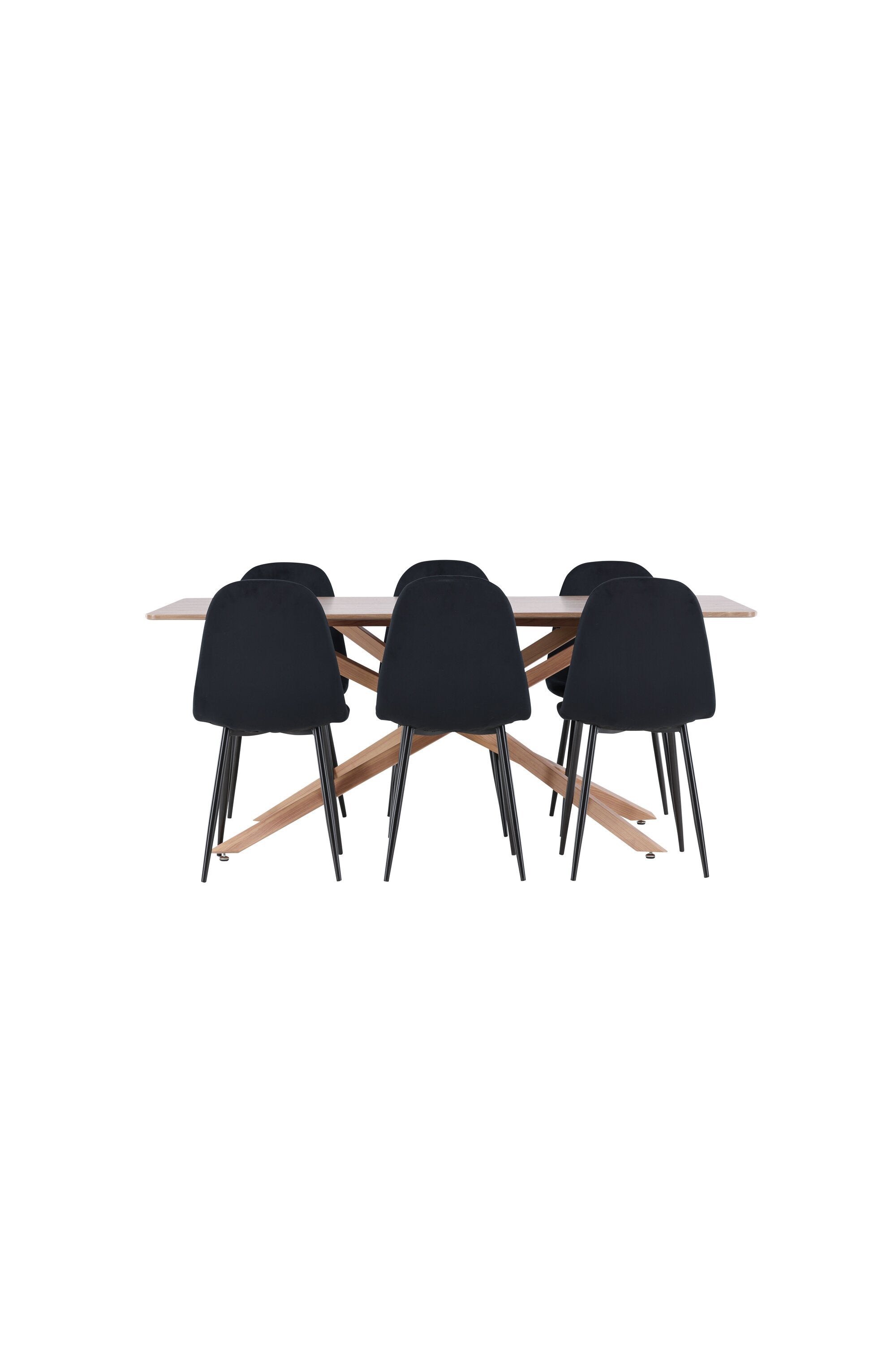 Piazza Matbord med Polar Matstol-GR Dining Set-Venture Home-peaceofhome.se