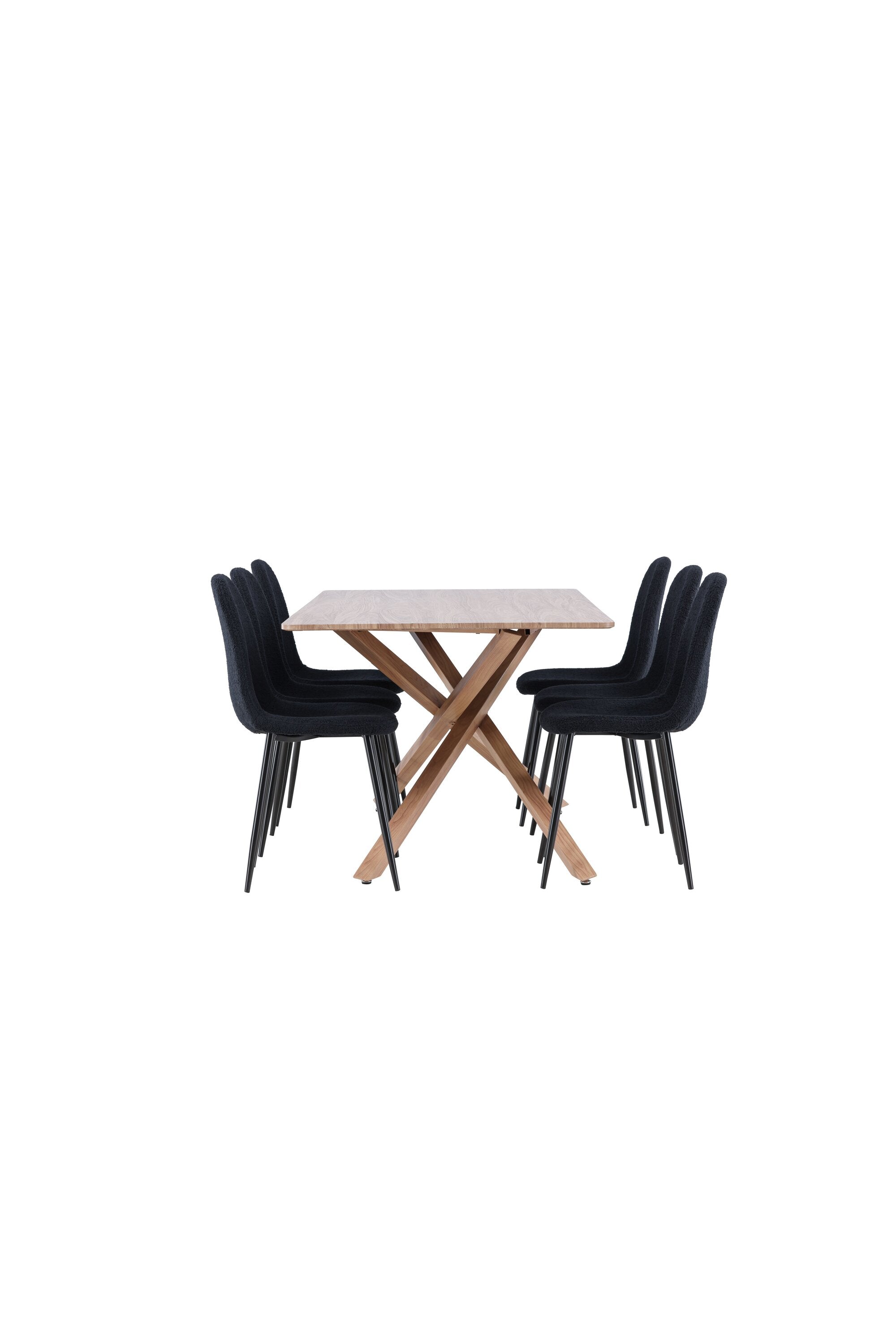 Piazza Matbord med Polar Matstol-GR Dining Set-Venture Home-peaceofhome.se