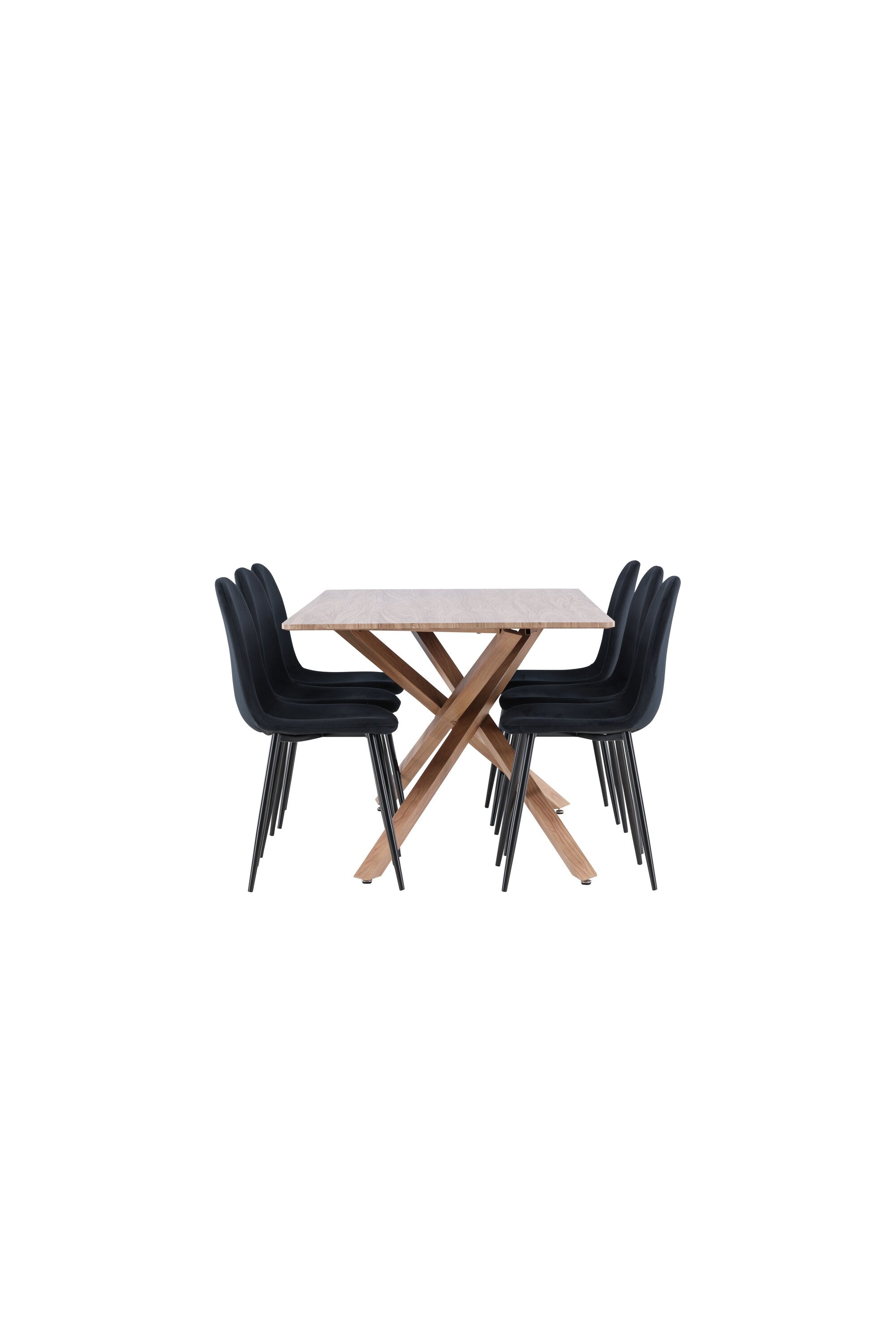 Piazza Matbord med Polar Matstol-GR Dining Set-Venture Home-peaceofhome.se