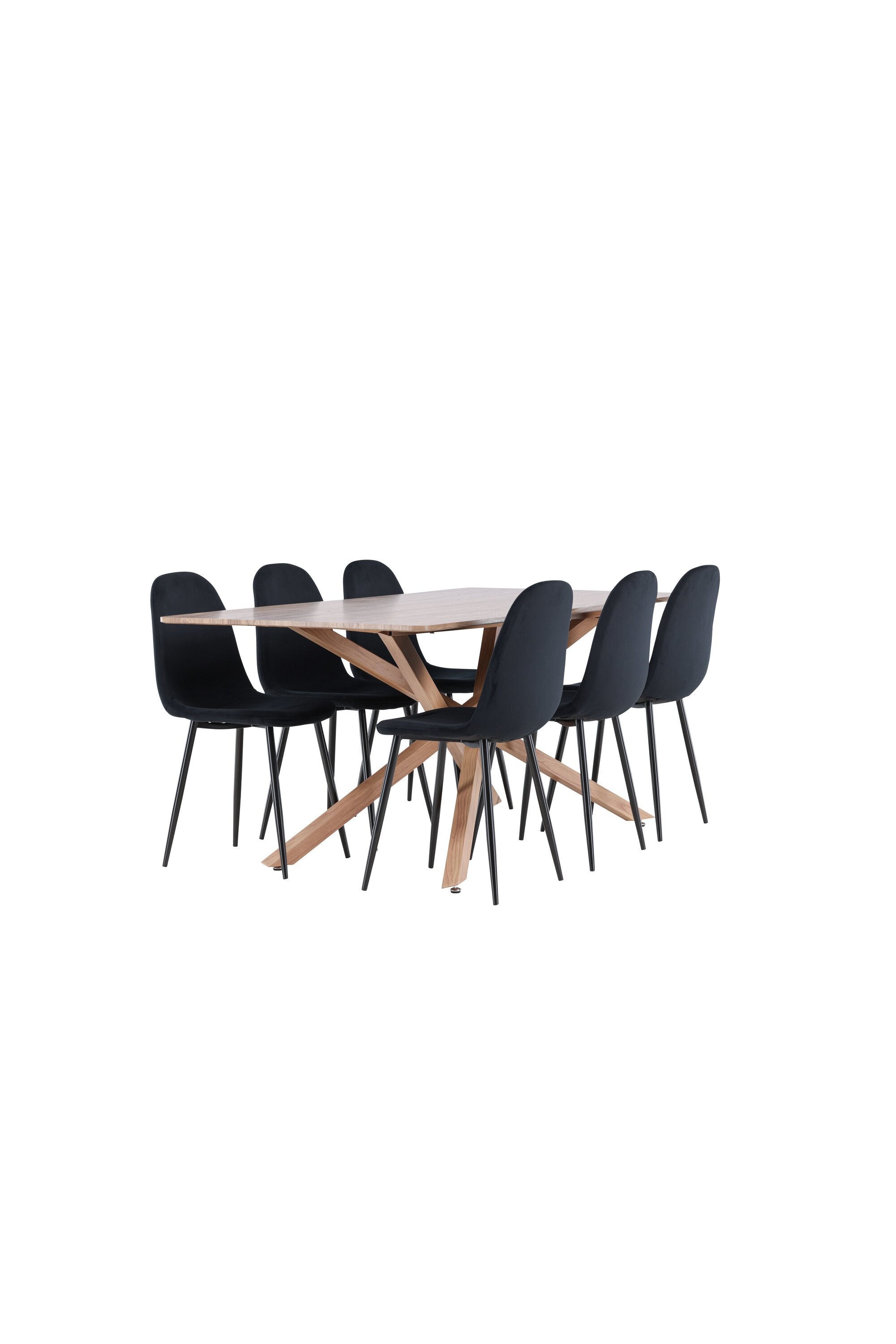 Piazza Matbord med Polar Matstol-GR Dining Set-Venture Home-peaceofhome.se