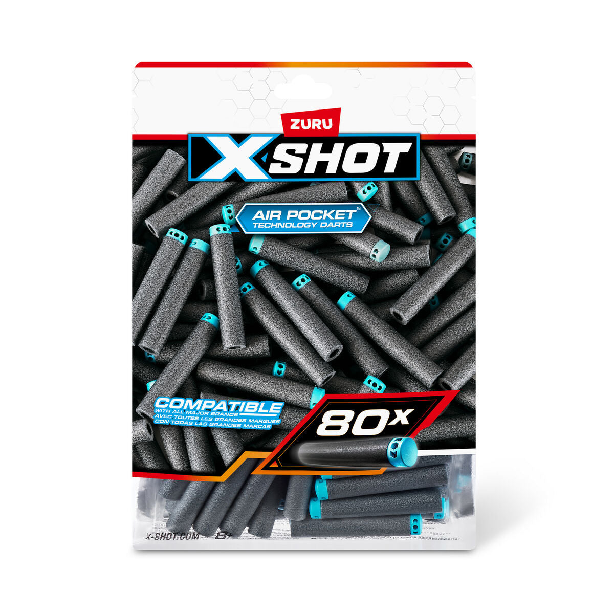 Pilar Zuru X-Shot 80 antal-Leksaker och spel, Sport och utomhus-Zuru-peaceofhome.se