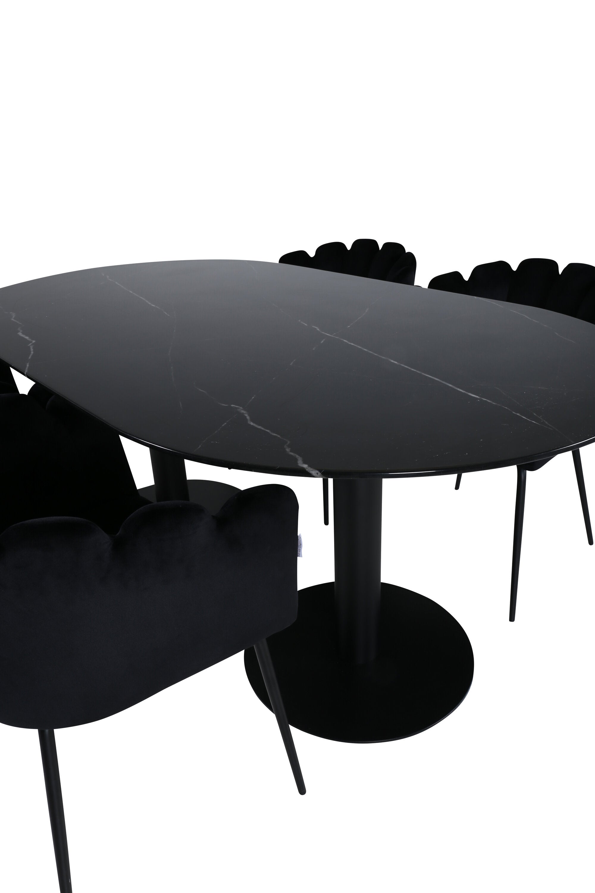 Pillan Oval Matgrupp-GR Dining Set-Venture Home-peaceofhome.se