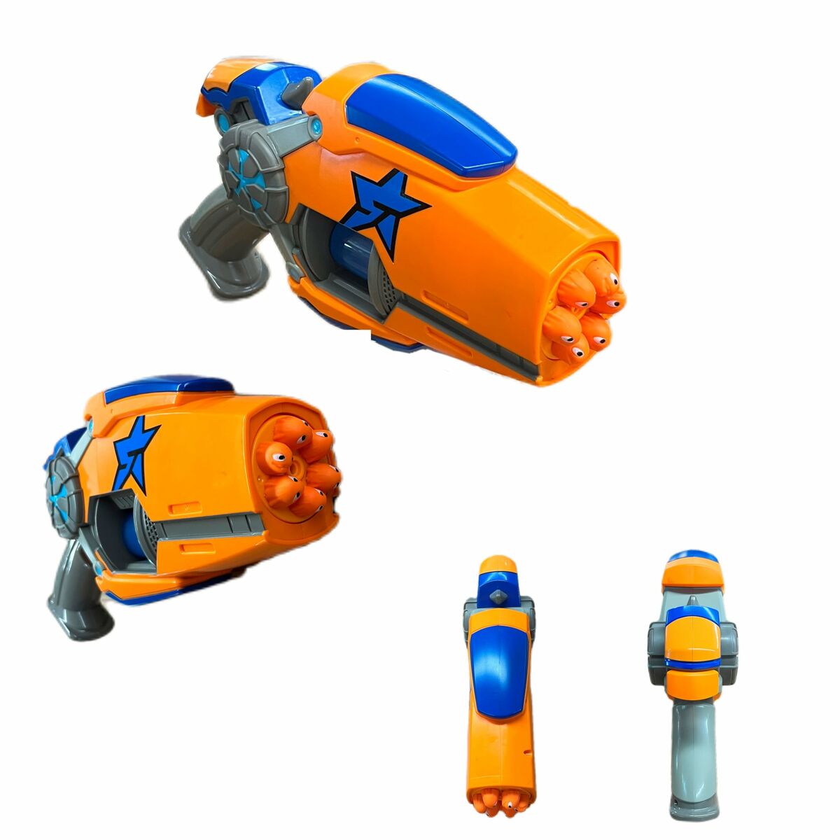 Pistol med Pilar Bizak Slugterra Eli'S Megamorph Blaster Orange-Leksaker och spel, Fancy klänning och accessoarer-Bizak-peaceofhome.se