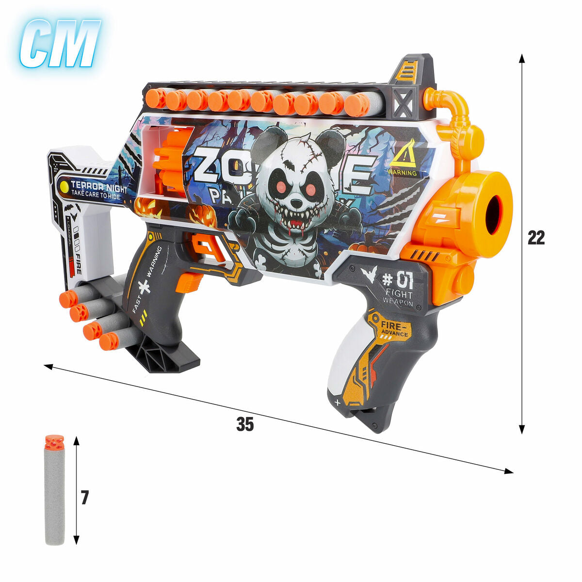 Pistol med Pilar Colorbaby 35 x 22 x 6 cm 4 antal-Leksaker och spel, Fancy klänning och accessoarer-Colorbaby-peaceofhome.se