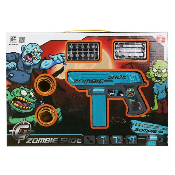 Pistol med Pilar Zombie Shot Blå (43 x 30 cm)-Leksaker och spel, Sport och utomhus-BigBuy Fun-peaceofhome.se