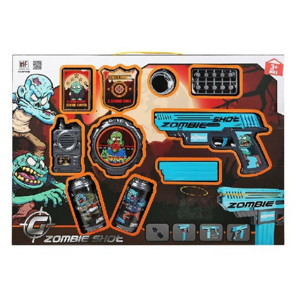 Pistol med Pilar Zombie Shot Blå (50 x 35 cm)-Leksaker och spel, Sport och utomhus-BigBuy Fun-peaceofhome.se
