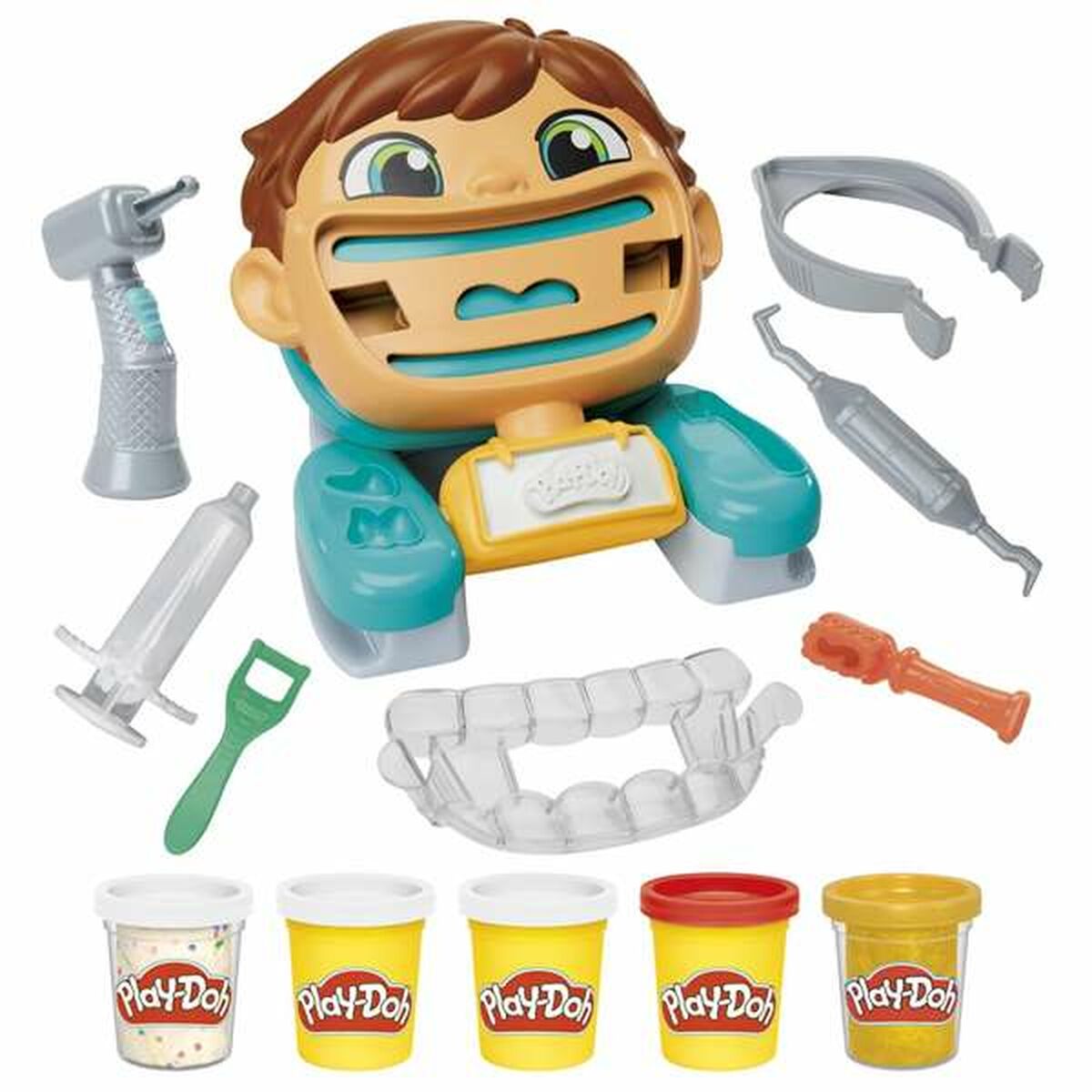 Play-Doh Lekset Tandläkare Hasbro-Leksaker och spel, Kreativa aktiviteter-Hasbro-peaceofhome.se
