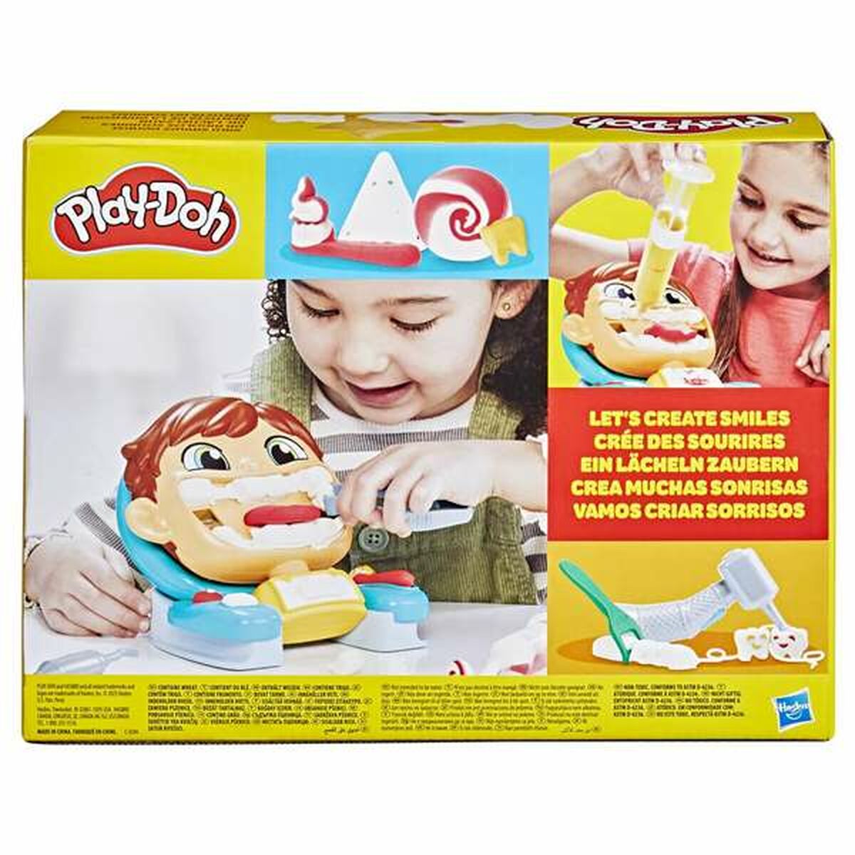 Play-Doh Lekset Tandläkare Hasbro-Leksaker och spel, Kreativa aktiviteter-Hasbro-peaceofhome.se