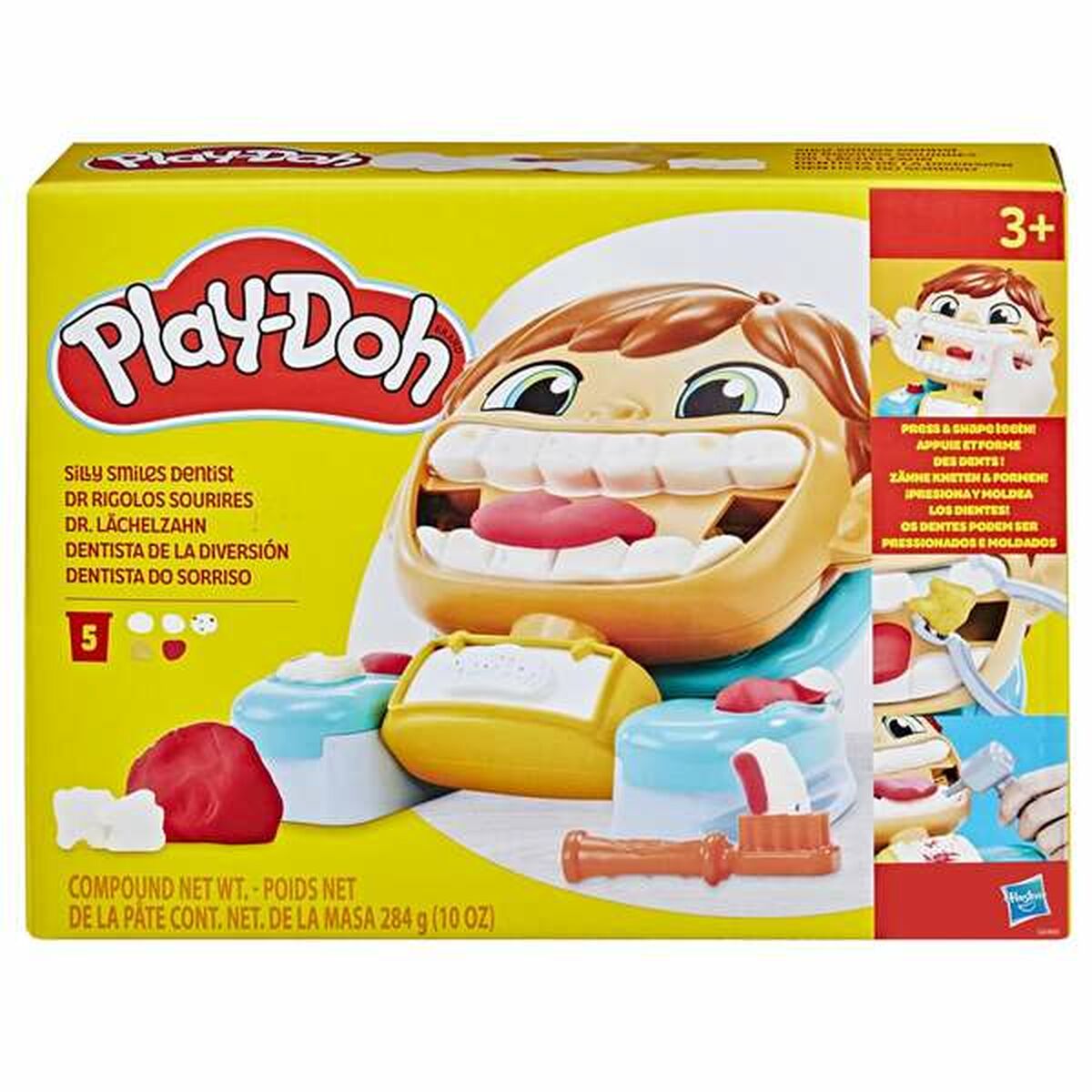 Play-Doh Lekset Tandläkare Hasbro-Leksaker och spel, Kreativa aktiviteter-Hasbro-peaceofhome.se