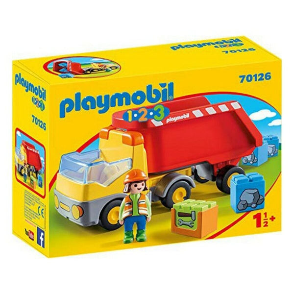 Playset 1.2.3 Construction Playmobil 70126 (6 pcs)-Leksaker och spel, Dockor och actionfigurer-Playmobil-peaceofhome.se