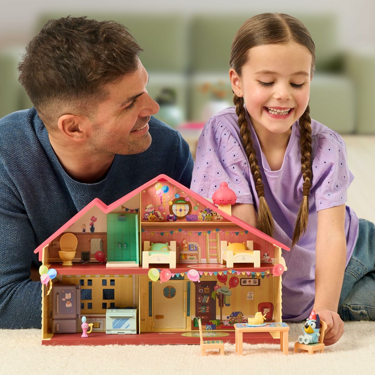 Playset Bluey-Leksaker och spel, Dockor och actionfigurer-Bluey-peaceofhome.se