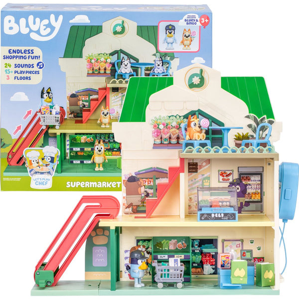 Playset Bluey Ljus Ljud-Leksaker och spel, Dockor och actionfigurer-Bluey-peaceofhome.se