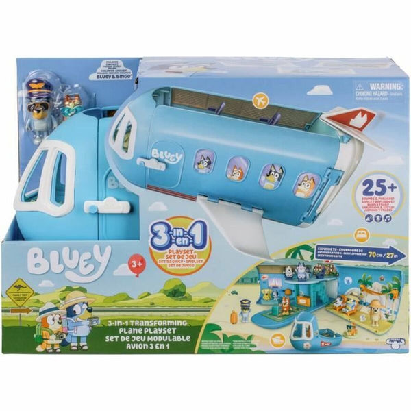 Playset Bluey Transforming Plane-Leksaker och spel, Dockor och actionfigurer-Bluey-peaceofhome.se