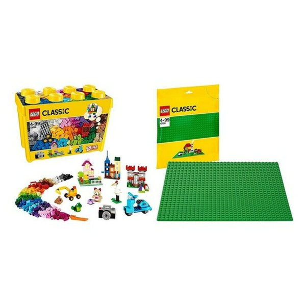 Playset Brick Box Lego Classic 10698 (790 pcs)-Leksaker och spel, Dockor och actionfigurer-Lego-peaceofhome.se