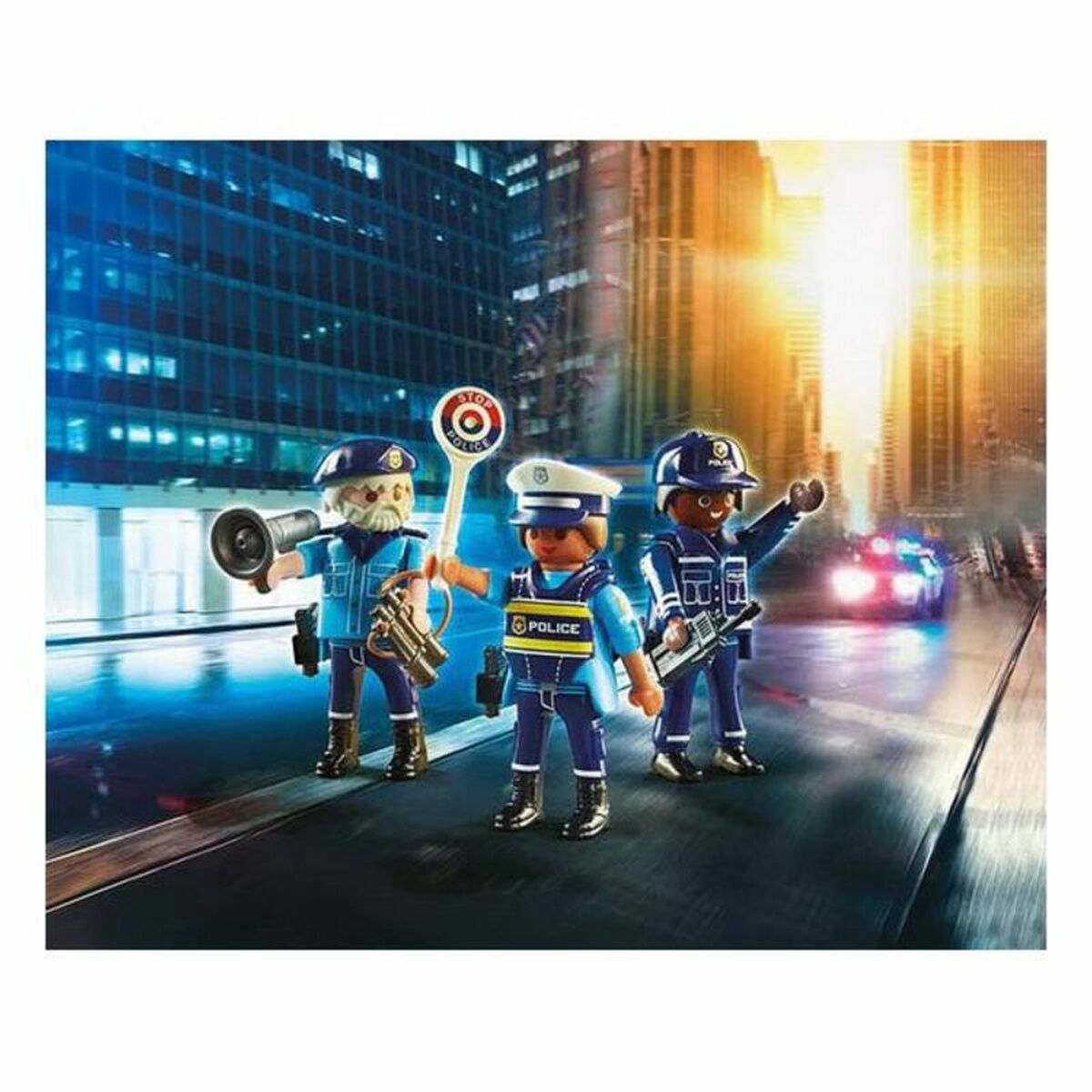 Playset City Action Police Figures Set Playmobil 70669 (18 pcs)-Leksaker och spel, Dockor och actionfigurer-Playmobil-peaceofhome.se