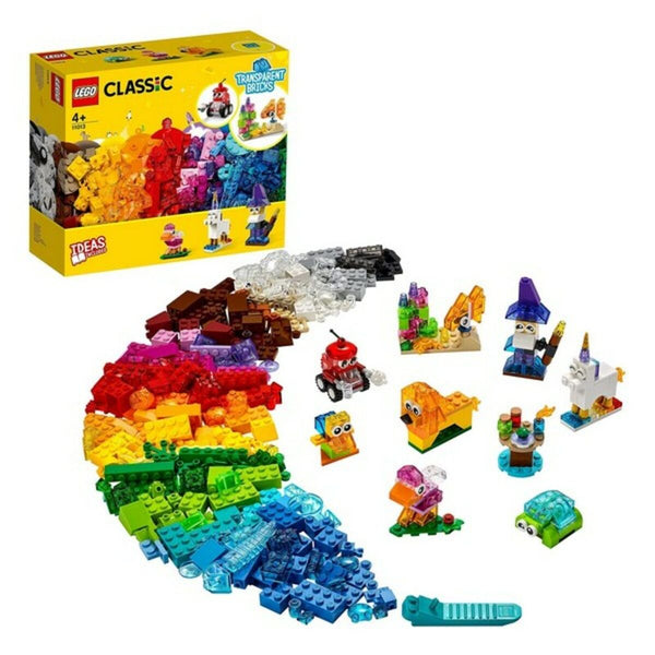 Playset Classic Transparent Bricks Lego 11013-Leksaker och spel, Dockor och actionfigurer-Lego-peaceofhome.se