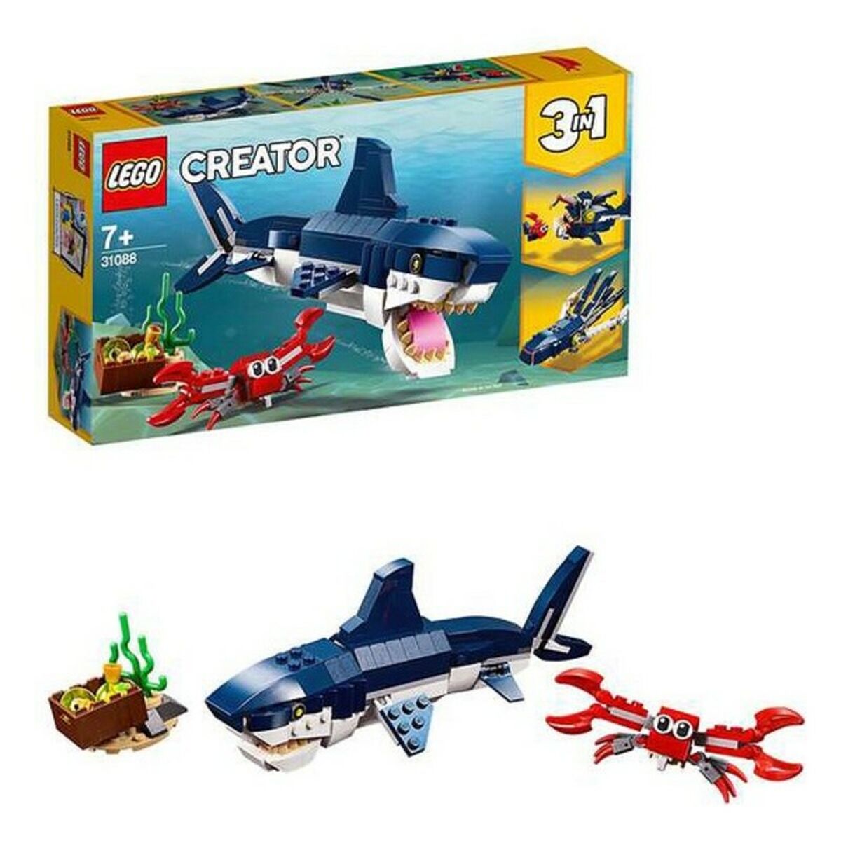 Playset Creator Deep Sea Lego 31088-Leksaker och spel, Dockor och actionfigurer-Lego-peaceofhome.se