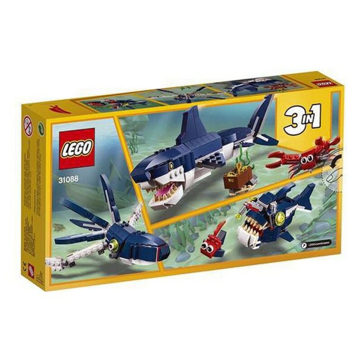 Playset Creator Deep Sea Lego 31088-Leksaker och spel, Dockor och actionfigurer-Lego-peaceofhome.se