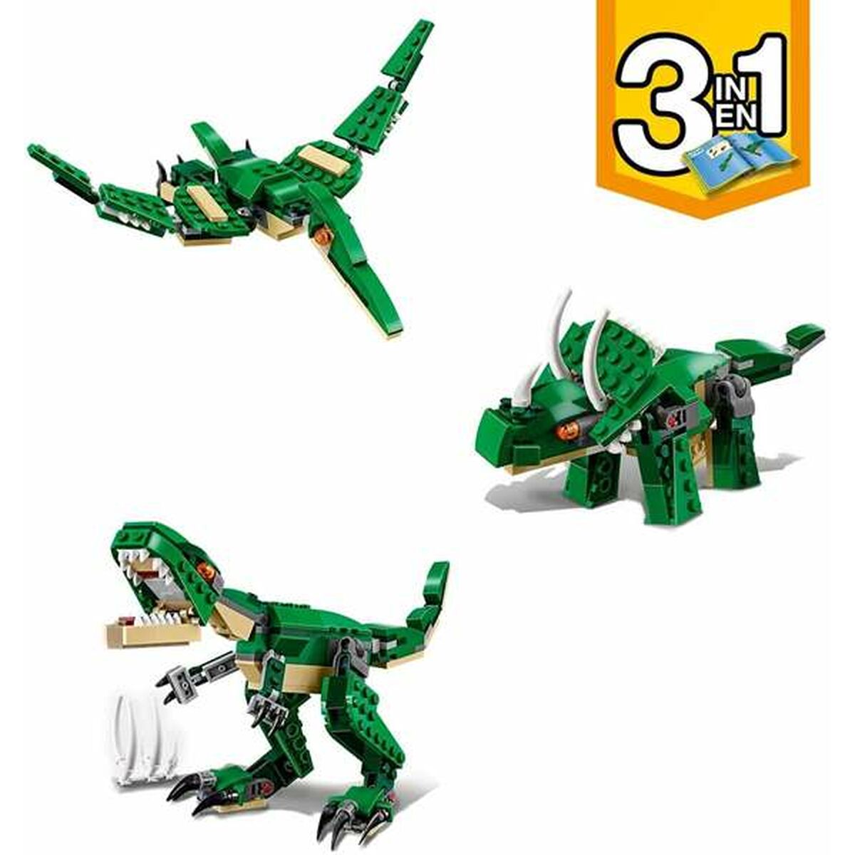 Playset Creator Mighty Dinosaurs Lego 31058-Leksaker och spel, Dockor och actionfigurer-Lego-peaceofhome.se