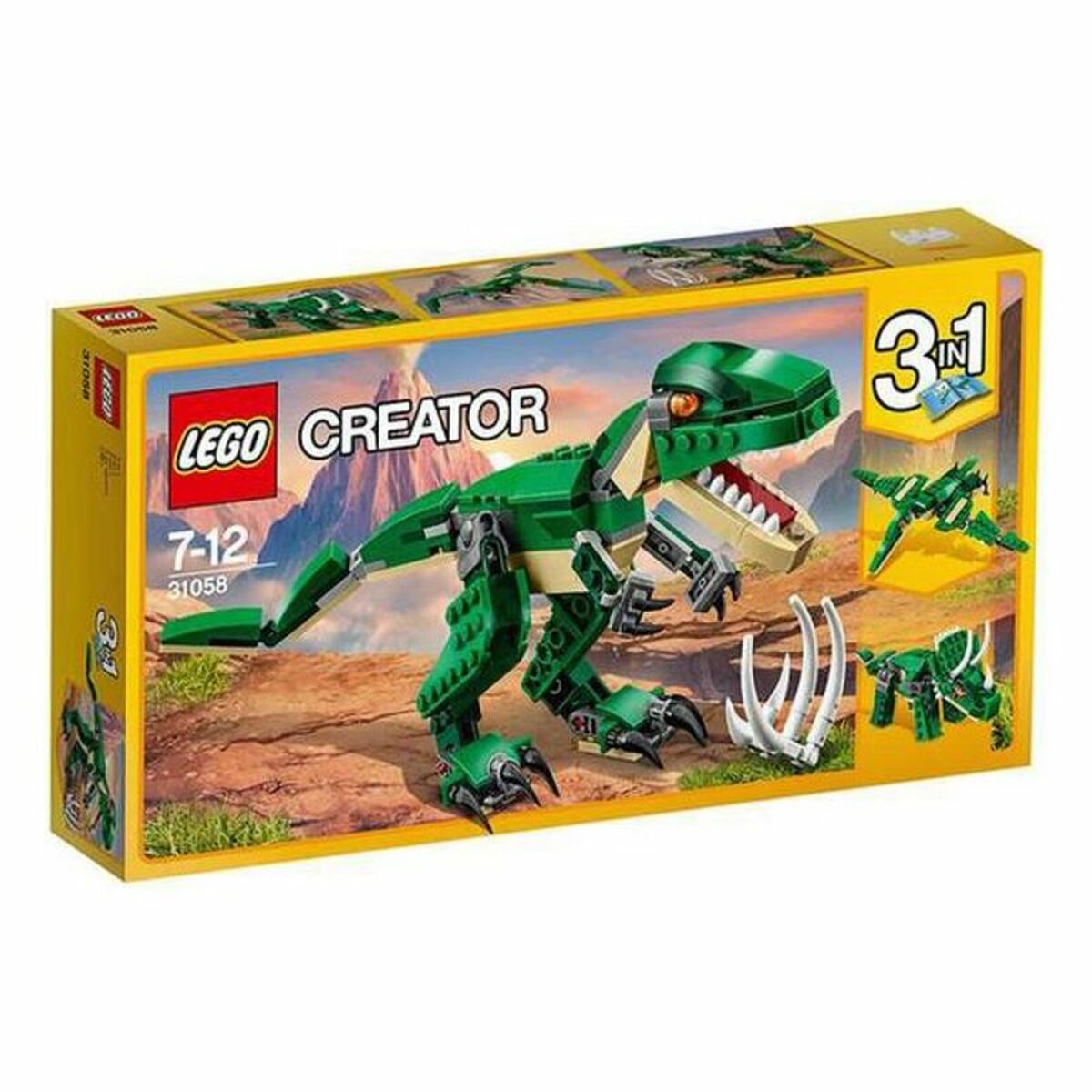 Playset Creator Mighty Dinosaurs Lego 31058-Leksaker och spel, Dockor och actionfigurer-Lego-peaceofhome.se