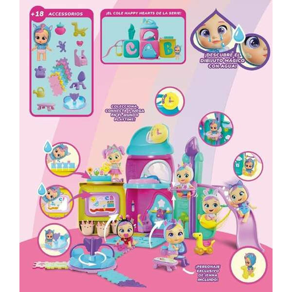 Playset Cry Babies 31 x 22,2 x 58,3 cm-Leksaker och spel, Dockor och actionfigurer-Cry Babies-peaceofhome.se