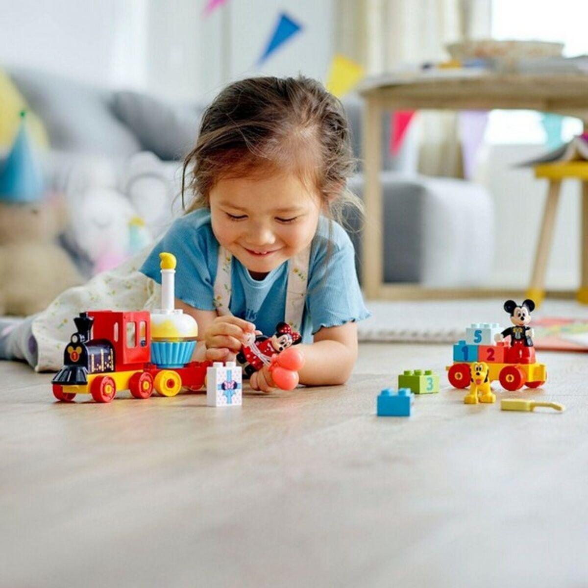 Playset Duplo Mickey and Minnie Birthday Train Lego 10941-Leksaker och spel, Dockor och actionfigurer-Lego-peaceofhome.se