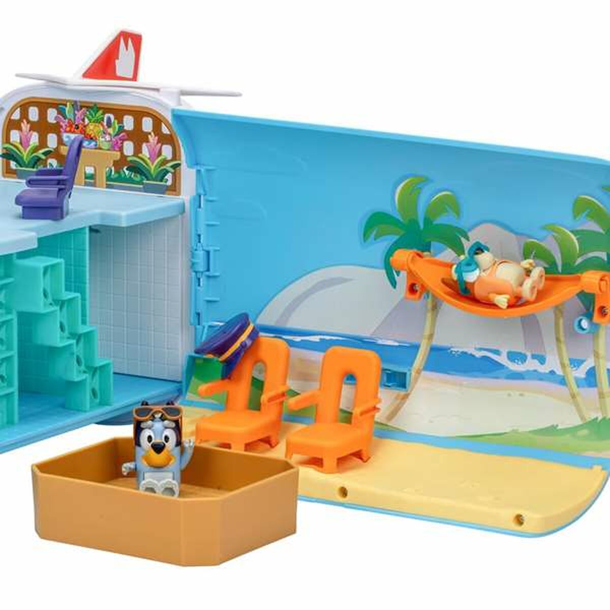 Playset Famosa Bluey Flygplan-Leksaker och spel, Dockor och actionfigurer-Famosa-peaceofhome.se