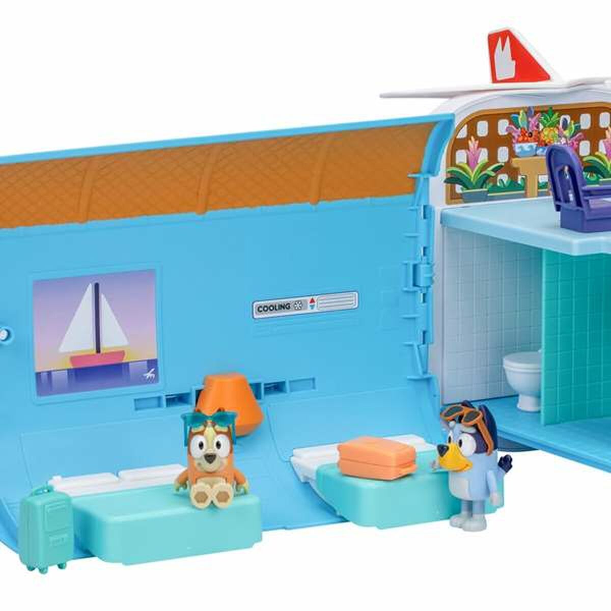 Playset Famosa Bluey Flygplan-Leksaker och spel, Dockor och actionfigurer-Famosa-peaceofhome.se