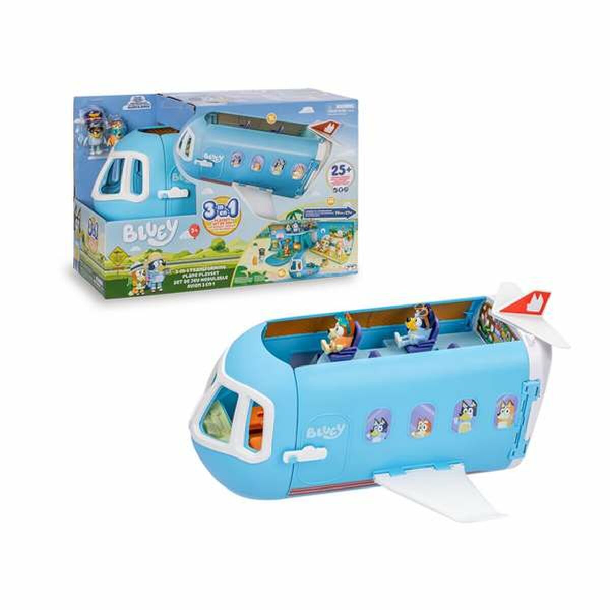 Playset Famosa Bluey Flygplan-Leksaker och spel, Dockor och actionfigurer-Famosa-peaceofhome.se