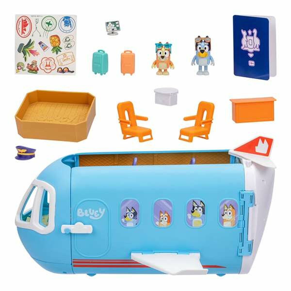 Playset Famosa Bluey Flygplan-Leksaker och spel, Dockor och actionfigurer-Famosa-peaceofhome.se