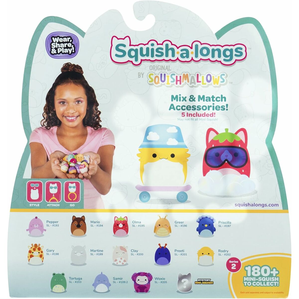 Playset Jazwares Squish-Leksaker och spel, Dockor och actionfigurer-Jazwares-peaceofhome.se