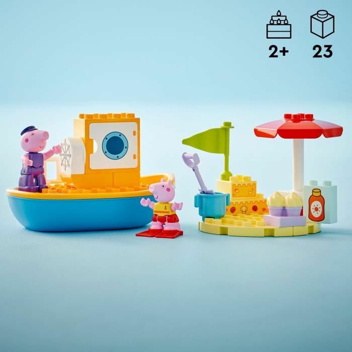 Playset Lego 10432 Peppa Pig-Leksaker och spel, Dockor och actionfigurer-Lego-peaceofhome.se