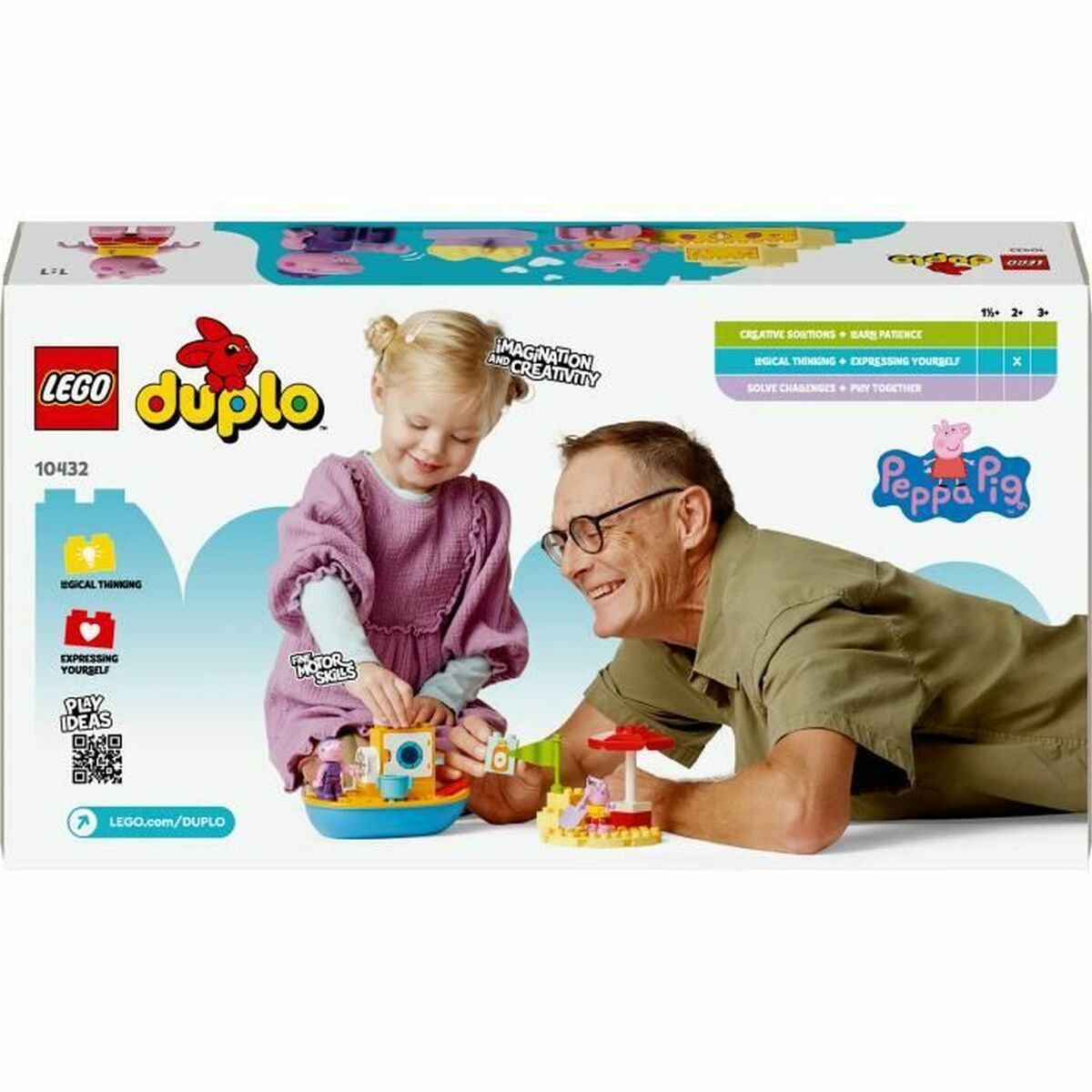 Playset Lego 10432 Peppa Pig-Leksaker och spel, Dockor och actionfigurer-Lego-peaceofhome.se