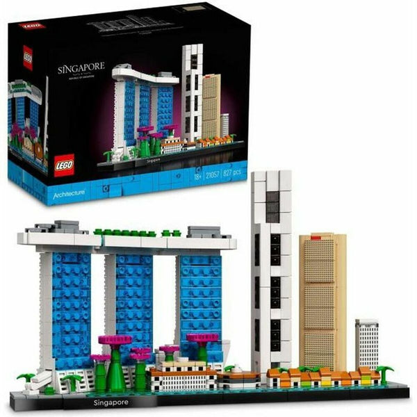 Playset Lego 21057 Architecture - Singapur 827 Delar-Leksaker och spel, Dockor och actionfigurer-Lego-peaceofhome.se