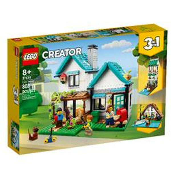 Playset Lego 31139 Cosy House 808 Delar-Leksaker och spel, Dockor och actionfigurer-Lego-peaceofhome.se