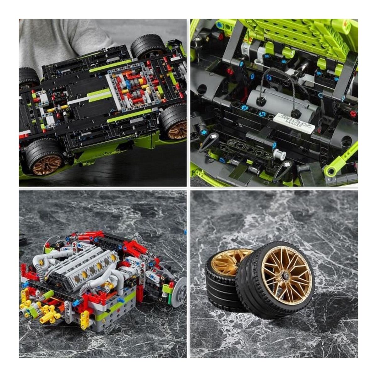 Playset Lego 42115 Lamborghini Sian FKP 37 3696 Delar-Leksaker och spel, Dockor och actionfigurer-Lego-peaceofhome.se