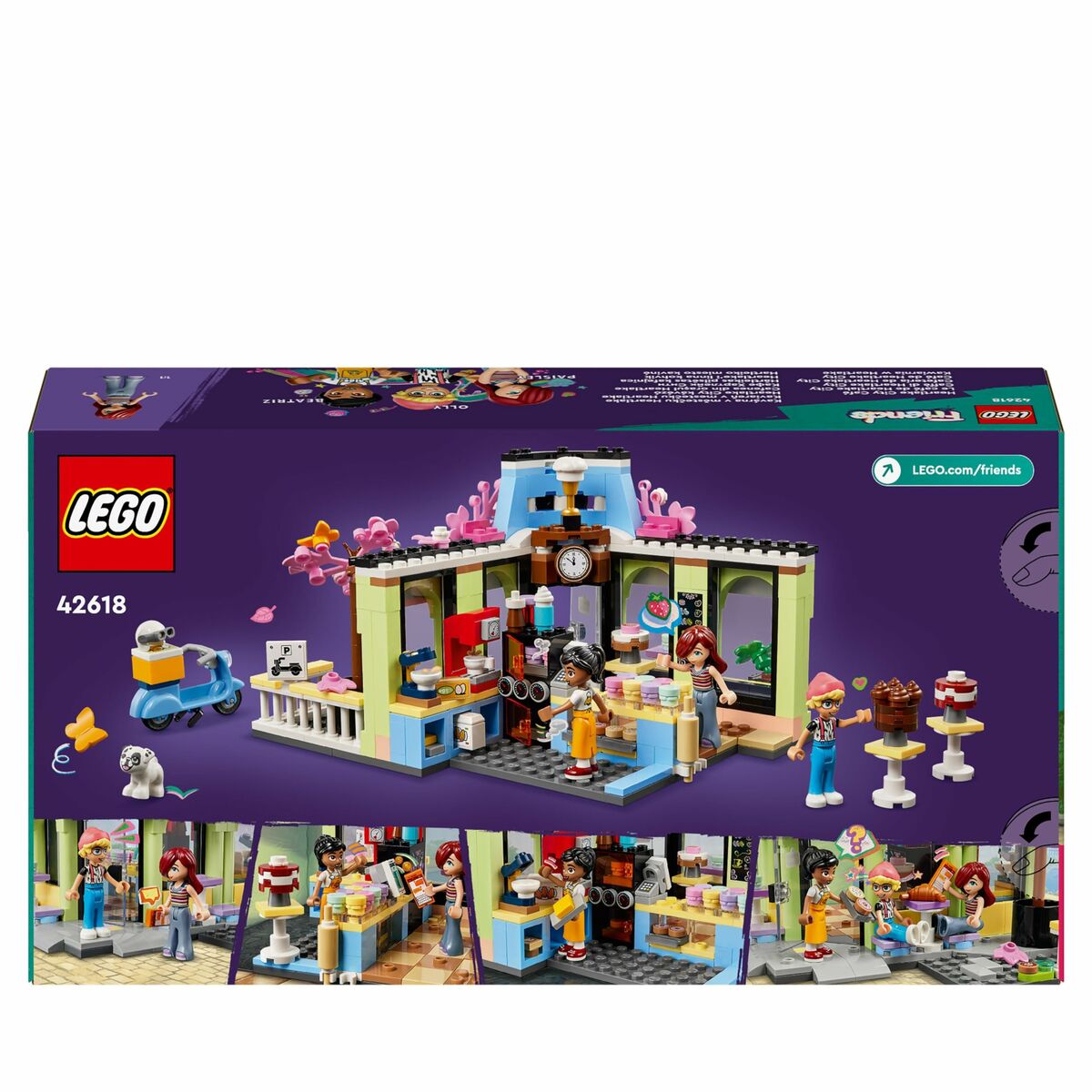 Playset Lego 42618 Heartlake City-Leksaker och spel, Dockor och actionfigurer-Lego-peaceofhome.se