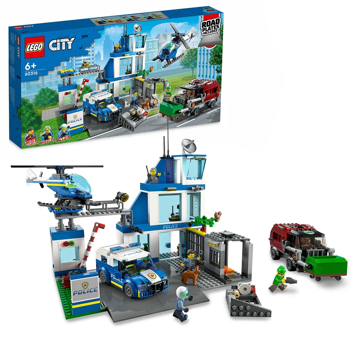 Playset Lego 60316 Multicolour-Leksaker och spel-Lego-peaceofhome.se