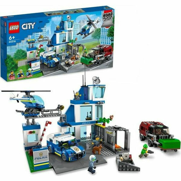 Playset Lego 60316 Multicolour-Leksaker och spel-Lego-peaceofhome.se