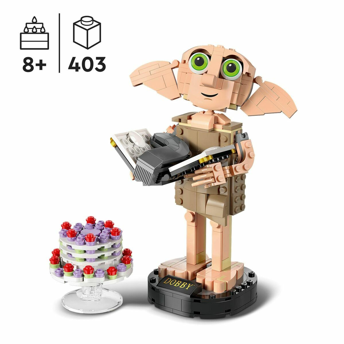 Playset Lego 76421 Harry Potter: Dobby the House-Elf-Leksaker och spel, Dockor och actionfigurer-Lego-peaceofhome.se