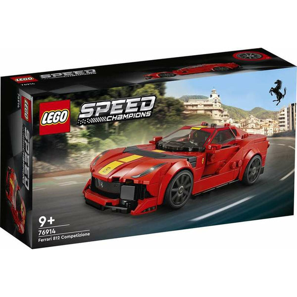 Playset Lego 76914 Ferrari 812 Competizione Speed Champions-Leksaker och spel, Dockor och actionfigurer-Lego-peaceofhome.se