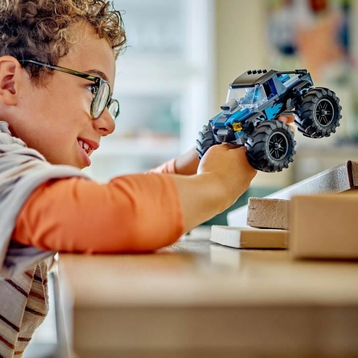 Playset Lego Monster Truck 60402-Leksaker och spel, Dockor och actionfigurer-Lego-peaceofhome.se