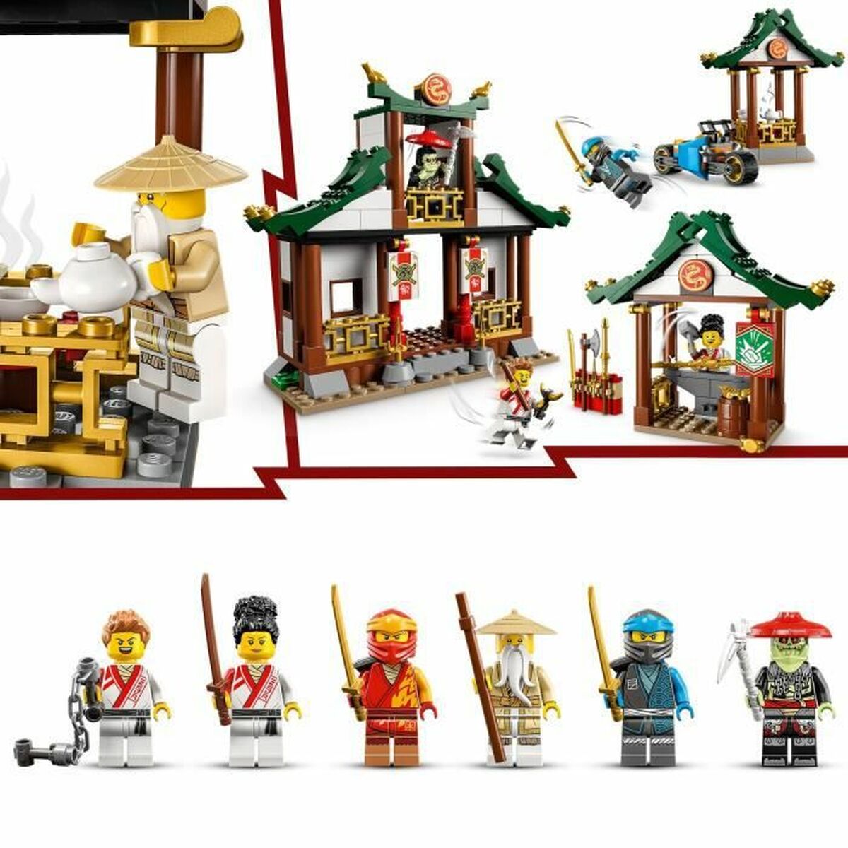 Playset Lego Ninjago 71787 530 Delar-Leksaker och spel, Dockor och actionfigurer-Lego-peaceofhome.se