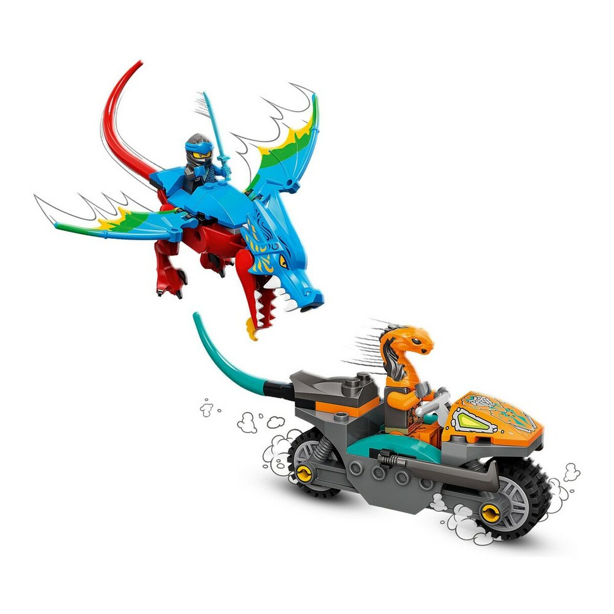 Playset Lego Ninjago Ninja Dragon Temple 161 Delar 71759-Leksaker och spel, Dockor och actionfigurer-Lego-peaceofhome.se