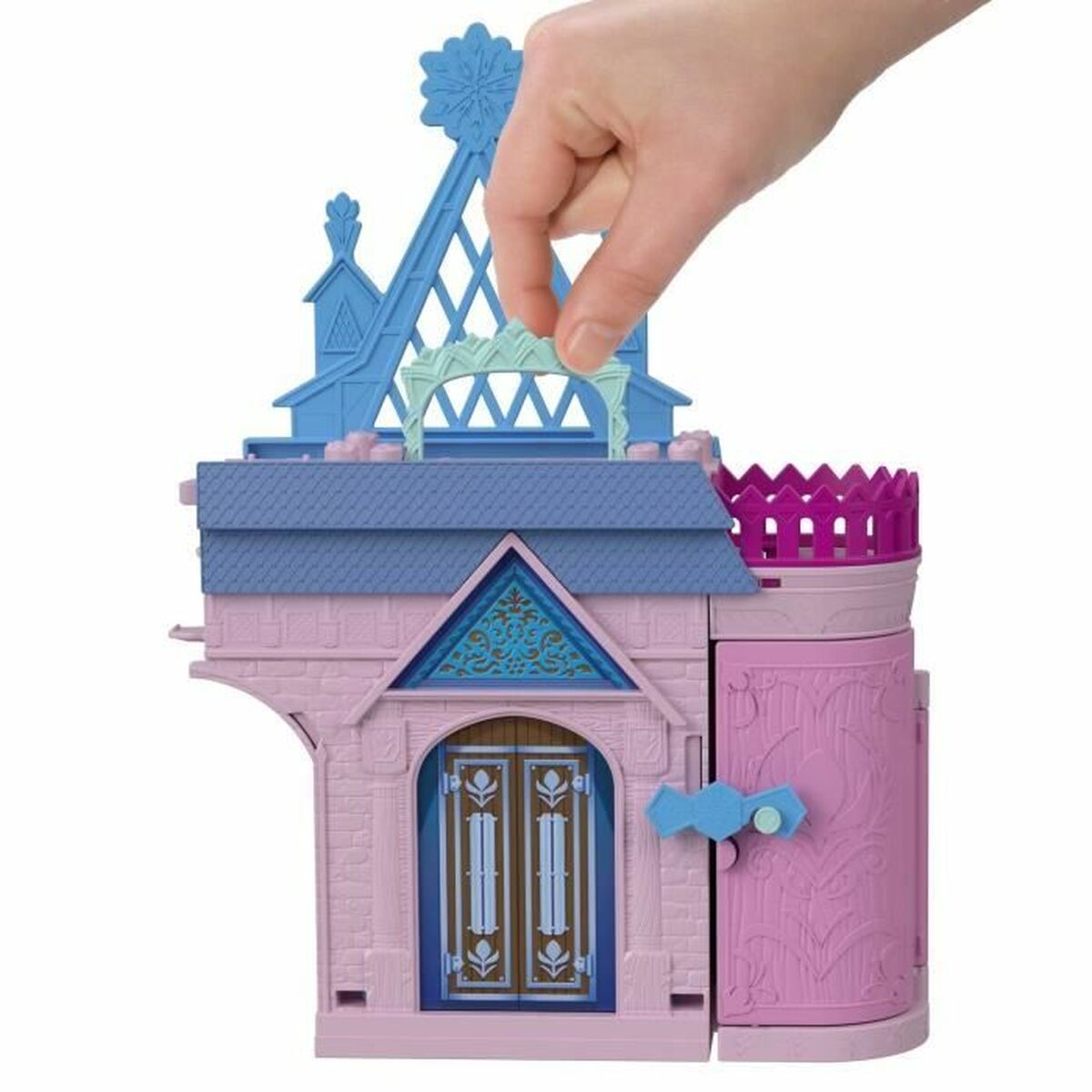 Playset Mattel Anna's Castle Plast Slott Frozen-Leksaker och spel, Spel och tillbehör-Mattel-peaceofhome.se