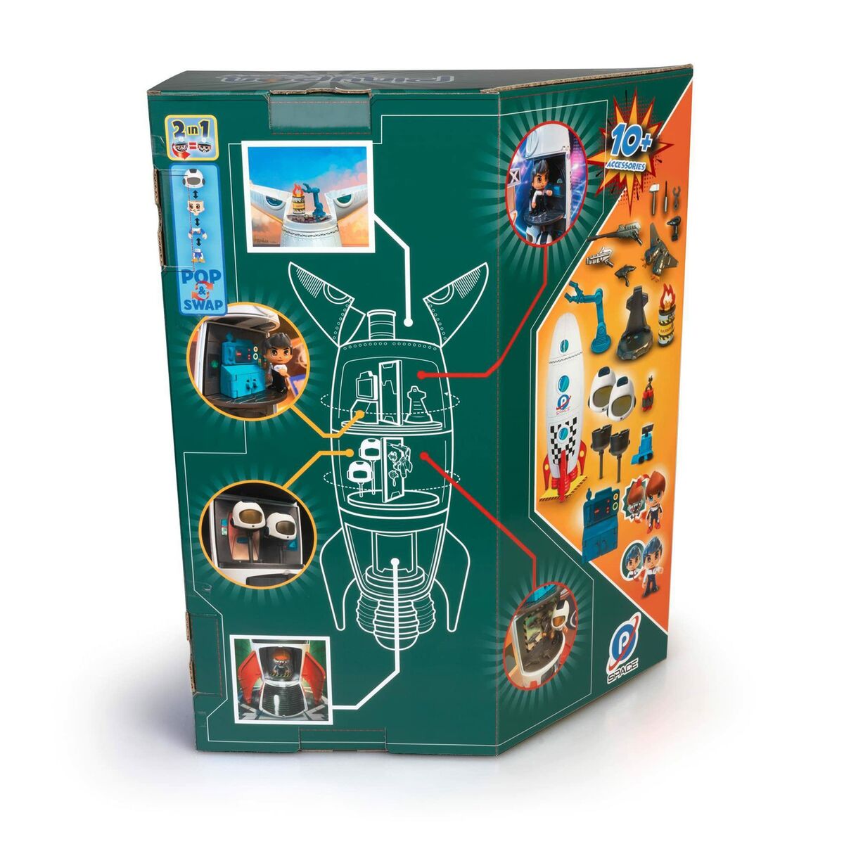 Playset Pinypon Rocket-Leksaker och spel, Dockor och actionfigurer-Pinypon-peaceofhome.se