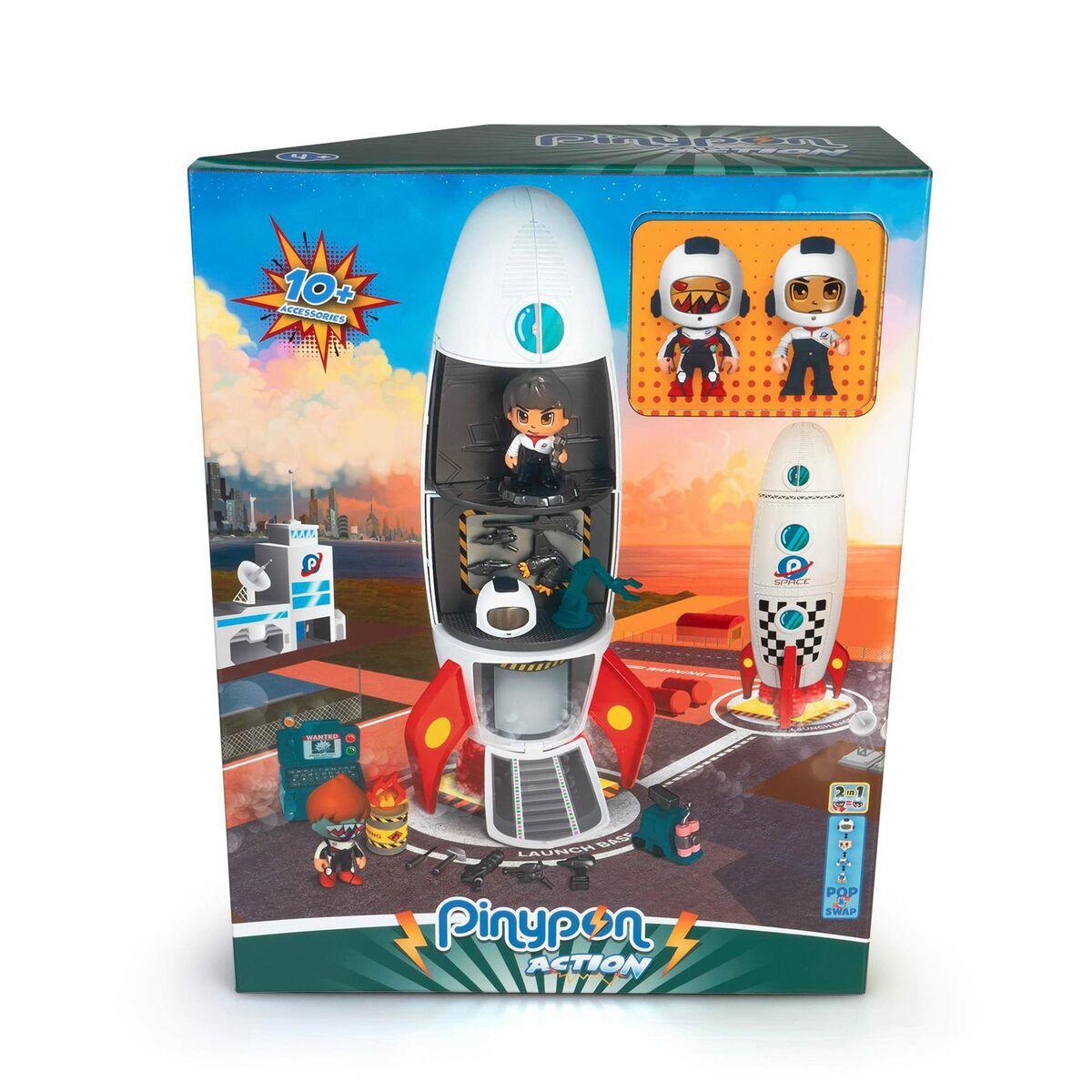 Playset Pinypon Rocket-Leksaker och spel, Dockor och actionfigurer-Pinypon-peaceofhome.se