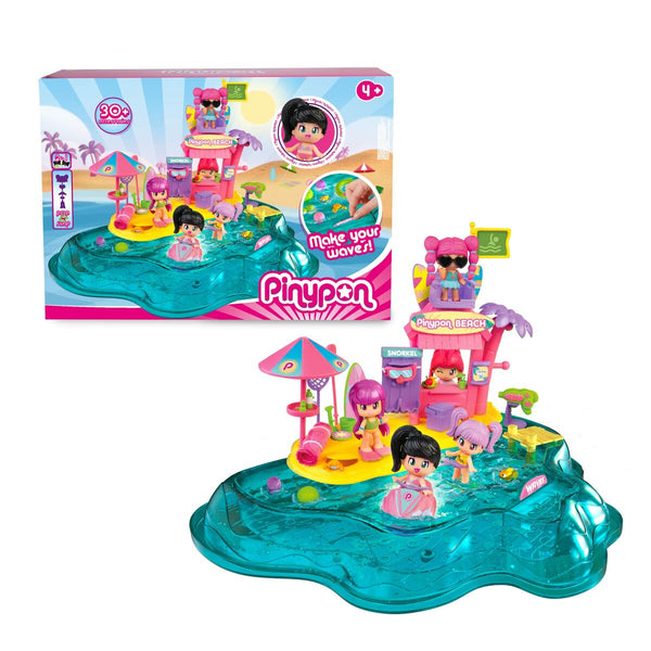 Playset Pinypon Strand-Leksaker och spel, Dockor och actionfigurer-Pinypon-peaceofhome.se