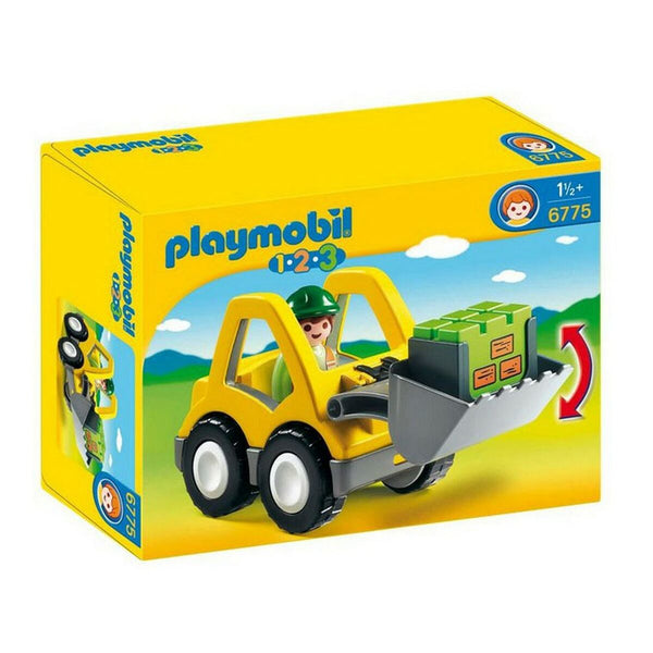 Playset Playmobil 1,2,3 Shovel 6775-Leksaker och spel, Dockor och actionfigurer-Playmobil-peaceofhome.se